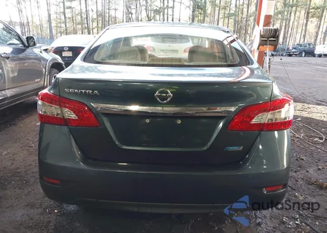 2014 Nissan Sentra S из США, поврежденный, VIN 3N1AB7AP3EY303387